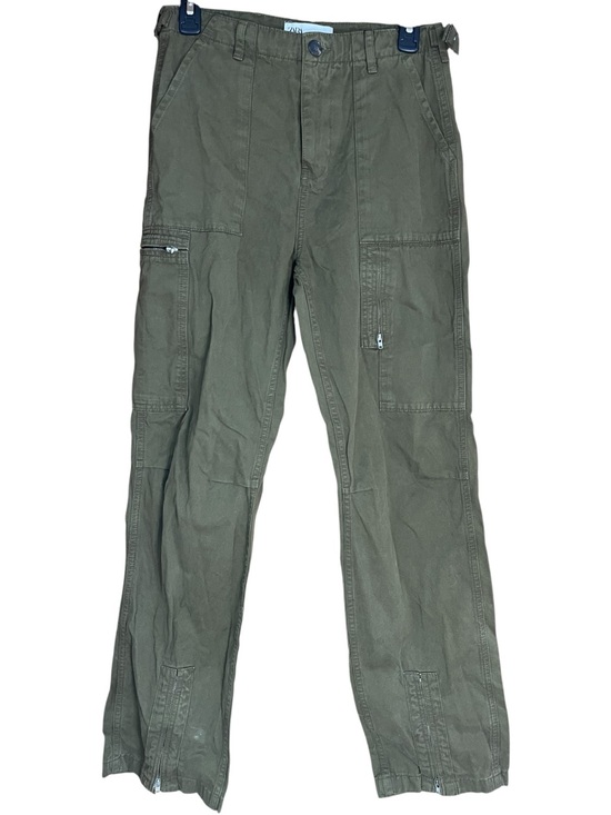 Zara Pants - Zara The Macy Cargo Trousers Khaki Green